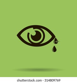 Eye sign icon