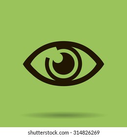 Eye sign icon