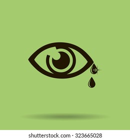 Eye sign icon