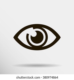Eye sign icon