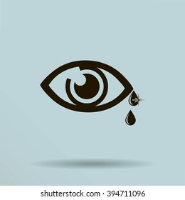 Eye sign icon