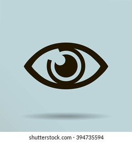 Eye sign icon