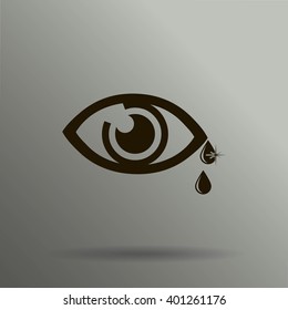 Eye sign icon