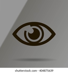 Eye sign icon