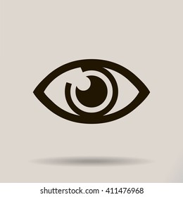 Eye sign icon