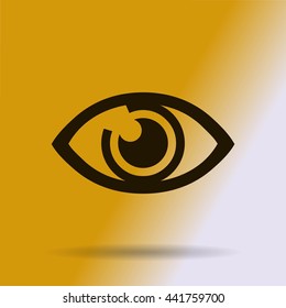 Eye sign icon