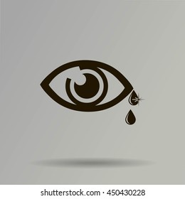 Eye sign icon