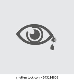Eye sign icon
