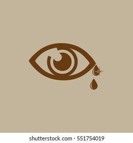 Eye sign icon