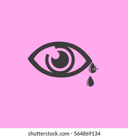 Eye sign icon