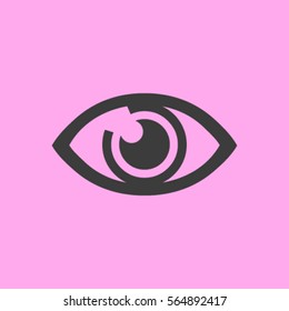 Eye sign icon