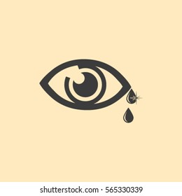 Eye sign icon