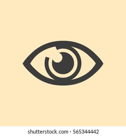Eye sign icon