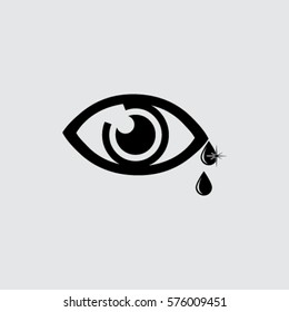 Eye sign icon
