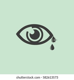 Eye sign icon