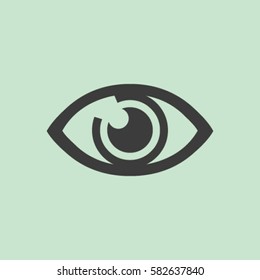 Eye sign icon