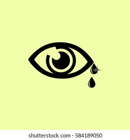 Eye sign icon