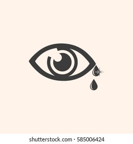 Eye sign icon