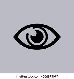 Eye sign icon