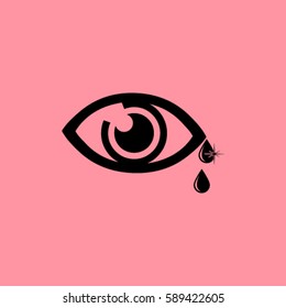 Eye sign icon