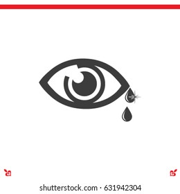 Eye sign icon