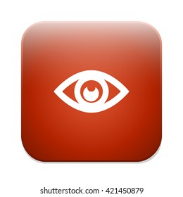 Eye sign icon. Publish content concept. Visibility button.
