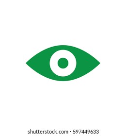 Eye sign icon vector