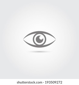 Eye sign icons - Vector