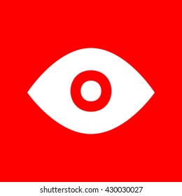 Eye sign illustration