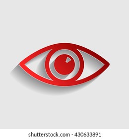 Eye sign illustration