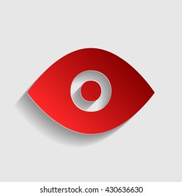 Eye sign illustration