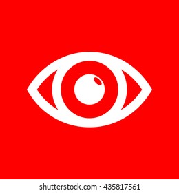Eye sign illustration