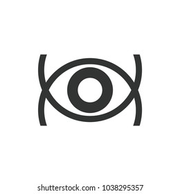 Eye Simple Vector Icon