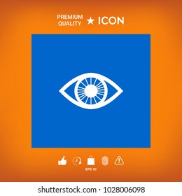 Eye symbol icon