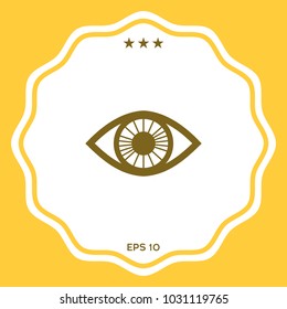 Eye symbol icon