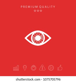 Eye symbol icon