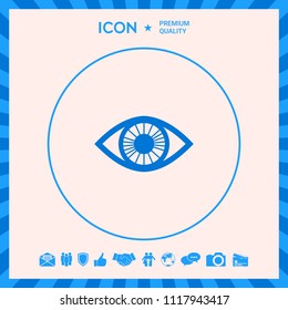 Eye symbol icon