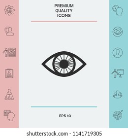 Eye symbol icon