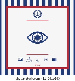 Eye symbol icon