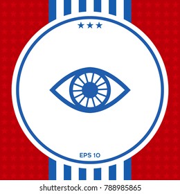 Eye symbol icon