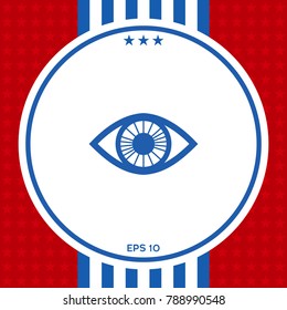 Eye symbol icon