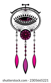 Eye symbol. Eye icon. Decorative eye