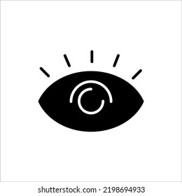 Eye Symbol Icon Vector Design Illustration