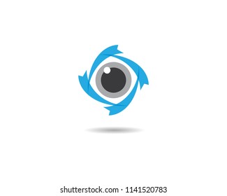 Eye symbol illustration
