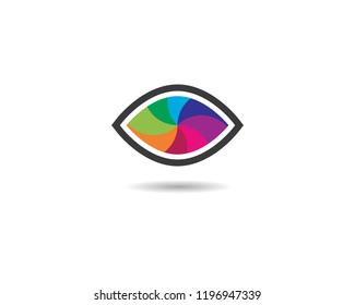 Eye symbol illustration