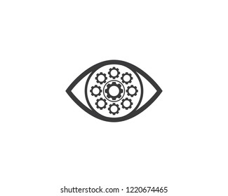 Eye symbol illustration