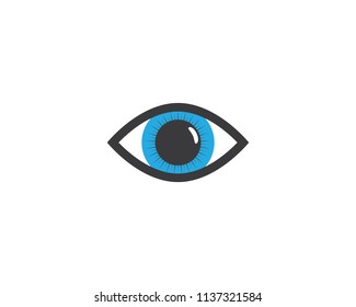 Eye symbol illustration design