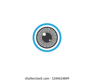 Eye symbol illustration design