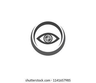 Eye symbol illustration design vector