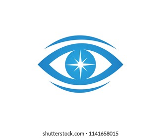 Eye symbol illustration design vector